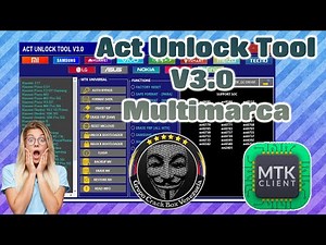 Espectacular Act Unlock Tool V3.0 Xiaomi Samsung Huawei VIVO OPPO Tecno LG Asus Nokia Lenovo Infinix