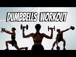 45 MIN DUMBBELL HIIT WORKOUT 🔥 FULL BODY FAT BURN | STRENGTH & CARDIO CHALLENGE