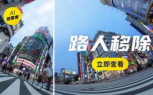 一键移除路人，简单搞定空旷的城市大片｜Insta360 APP