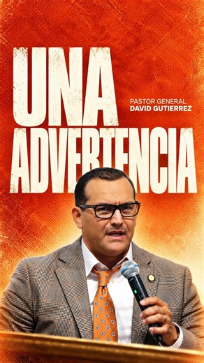 ⚠️Una Advertencia ⚠️ -----#Dios #pastordavidgutierrez #iglesiajrs #sanadoctrina #ministeriojrs