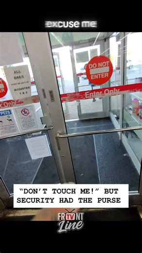 FrontLine Tv on Instagram: " “Don’t Touch Me!” Security Already Had the Bag  Woman caught shoplifting at a retail store she tried to run, but security wasn’t having it. As she hit them with the usual “don’t touch me,” the guard already had her purse in-hand. #FrontlineTV #Shoplifting #CaughtOnCamera #SecurityStop #RetailTheft #ViralClip #FYP #TrendingNews #FrontlineExclusive"