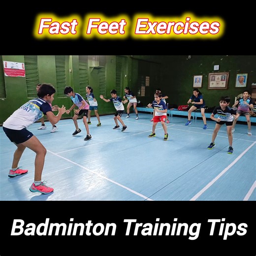 Badminton Fast Feet Exercises | World of badminton