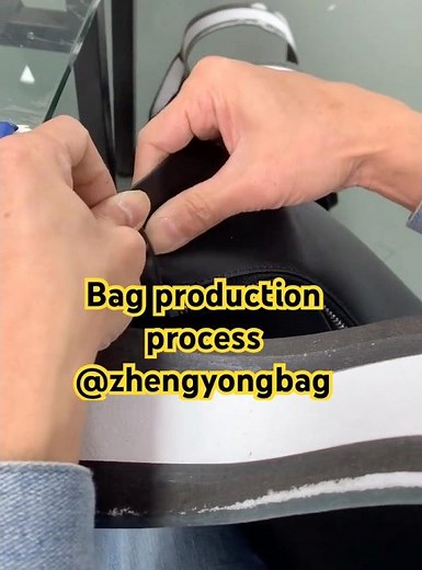 OEM bag factory, leather bag manufacturing #leather #bag #bagmaking #bagfactory #massproduction #oem