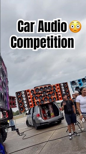 CRAZY Car Audio Competition😳#CarLover #SoundSystem #CarShow