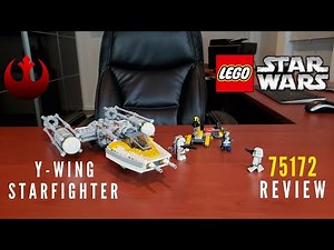 LEGO Star Wars Y-Wing Starfighter 75172 the Best Minifig scale Y-Wing to Date?