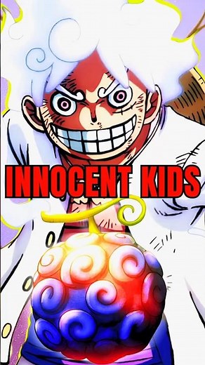 The Strongest Devil Fruits Were Eaten By Innocent Kids! #onepiece #anime #luffy #hancock