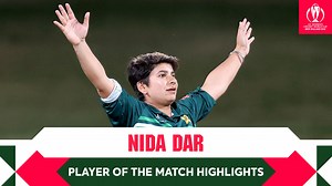 A career-best return of 4/10 from Nida Dar helped Pakistan trounce West Indies and get their first CWC22 points on board 🙌 The Player of the Match Highlights 👇 | ICC - International Cricket Council