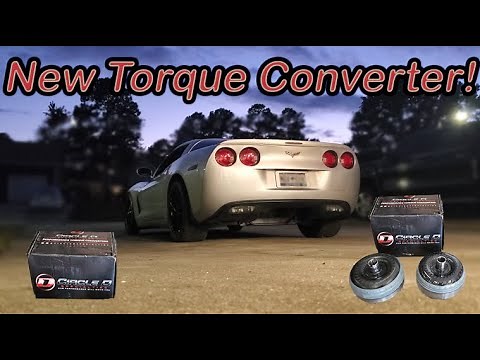 Circle D 6l80 Torque Converter Install On My Ls3 C6 Corvette