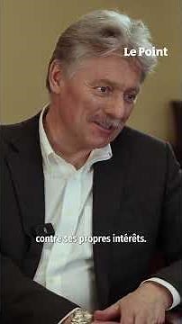 EXCLUSIF. Le porte-parole de Poutine dénonce « la soumission » de l'Europe aux Etats-Unis