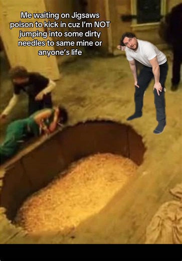 Jigsaw must be out his damn mind #fyp #saw #jigsaw #horror #trap | jigsaw