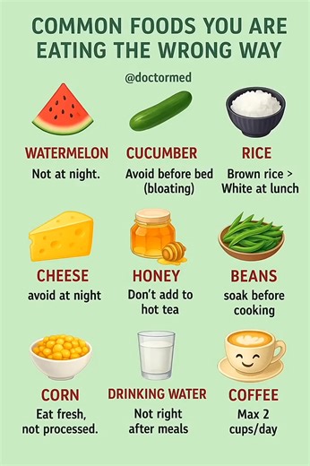 98K views · 164 reactions | 10 Common Foods You’re Eating the WRONG...