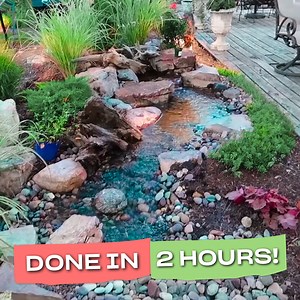 112K views · 1.3K reactions | A Super Quick Pondless Waterfall! | Team Aquascape | Facebook