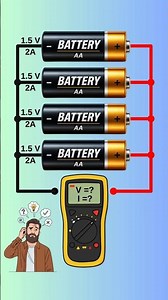 How to Safely Wire Batteries in Parallel #electronics #tutorial #shorts #diy