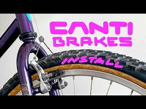 how to: install cantilever brakes quick & easy