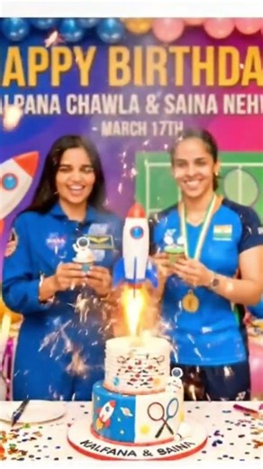 कल्पना चावला और सायना नेहवाल का जन्मदिन 17 मार्च