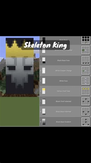 Minecraft banner tutorial!✅ #foryou #minecraft #minecrafttutorial