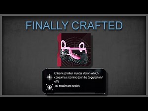 I FINALLY CRAFTED AN ALIEN VISION HELMET IN THE CYCLE FRONTIER...