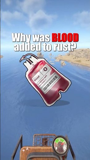 Why rust need a blood in game ? #rustconsole #rusttok
