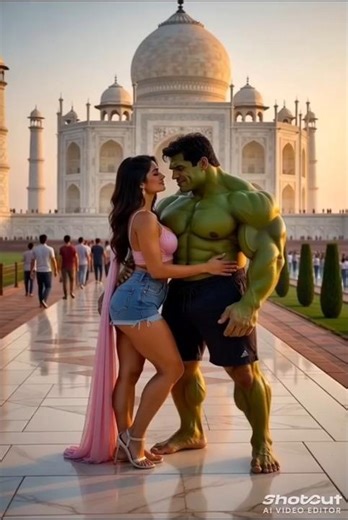 Hulk on date #hulk #hulklove #hulklovestory #romantic #avengers