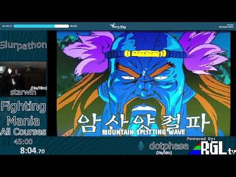 Slurpathon VIII - Fighting Mania All Courses By Starwin(He/Him) in 46:50 (2021)