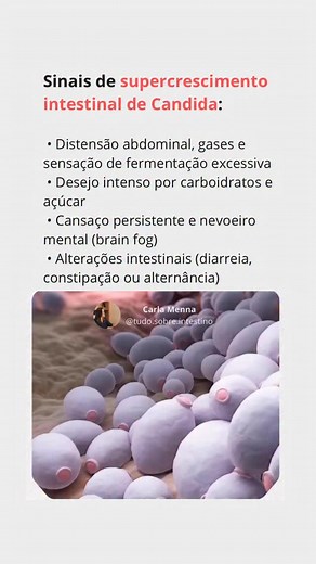 54K views · 84 reactions | O crescimento excessivo de Candida no...