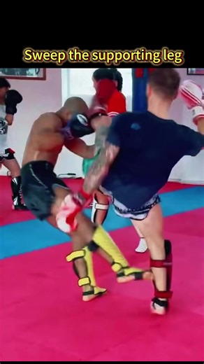 Tricks for breaking the sweep kick#Combat #Clearing kick