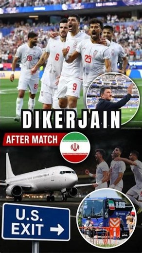 KICKED OUT! 🚫 Iran National Team Forced to Leave the United States Right After the Match!