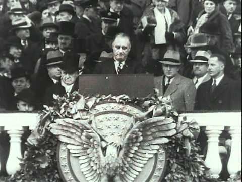 FDR Inaugural, 1933 - 1