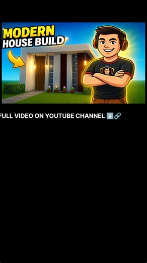 INSANE MODERN MINECRAFT HOUSE BUILD 😱 | EASY & SUPER CLEAN #minecraft #shorts #viral #trending