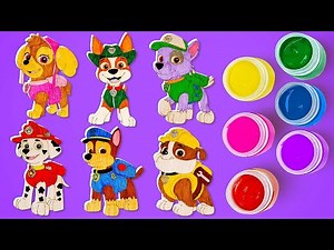 🐾🎨 Let’s Paint & Play with Paw Patrol Puzzles! 🌈 Colors & Fun Learning for Kids