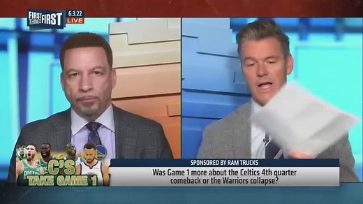 31K views · 760 reactions | Never change, Kevin Wildes! 藍藍藍 | First Things First on FS1 | Facebook