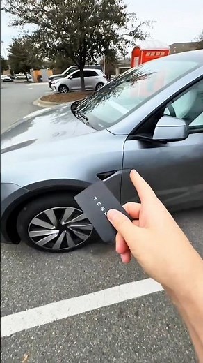 Tesla Car Unlock Trick You Didn’t Know! 🤯 #trendingshort