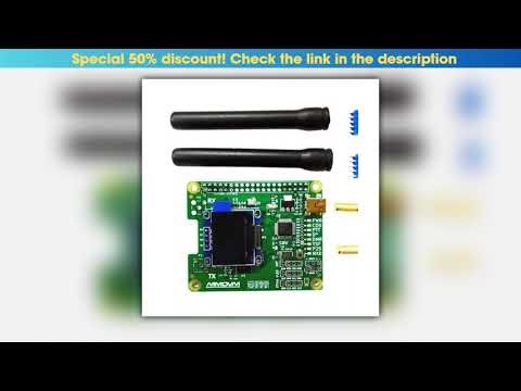MMDVM HS Dual Hat Duplex Hotspot Board kit Support Pistar P25 DMR YSF NXDN For Raspberry pi Latest