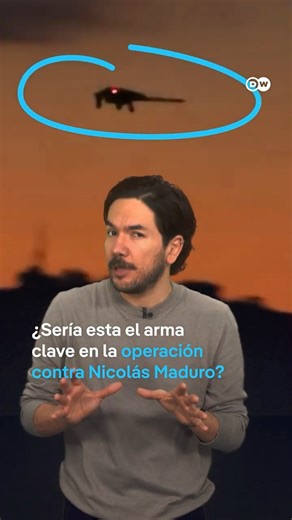 El RQ-170 Sentinel, habría sido clave en la operación contra Maduro. Según medios especializados es posible que este dron invisible haya sido usado en labores de vigilancia, así como durante la operación, para analizar la destrucción de los sistemas de defensa venezolanos en tiempo real. ¿Cómo exactamente? #venezuela #trump #maduro #drones #drone #dwmagacines | DW Español