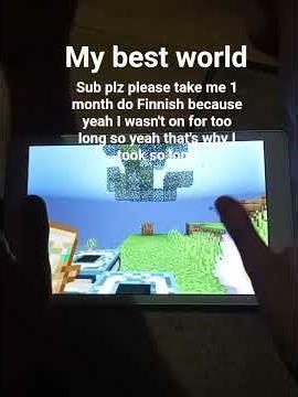 my best Minecraft world