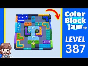 Color Block Jam Level 387 Solution Walkthrough