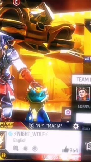 ​Best Free Fire Max Lobby Animation Showcase | Night Wolf Gaming