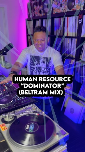 3.8K views · 188 reactions | Human Resource - "Dominator" (Beltram Mix) #reels #rave #vinyl #djmarkv | DJ Mark V | Facebook