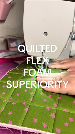 So satisfying. I’ll get a quilting guide bar eventually, but for now the Hera marker I got with a random Joann coupon will do the trick. #sewing #sewingtiktok #quilting