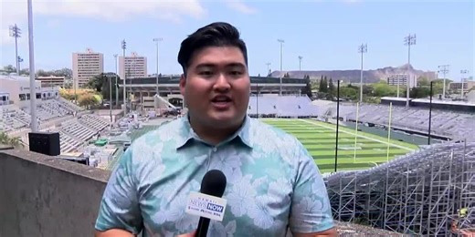 An iconic and massive piece of Aloha Stadium is coming down and getting new life