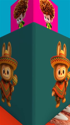 Endless Cartoon characters Zoom Colours#3d #roblox