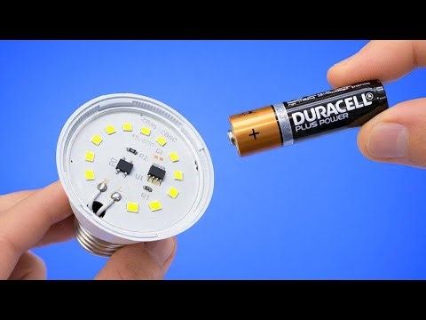 Just 1 Minute! Use a 1.5V Battery to Fix a LED Bulb Like Magic! 😱