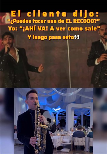😨Este es el experimento: 1️⃣ Canción de banda 2️⃣ Versión SAX 3️⃣ Tu veredicto en los comentarios ¿Salió bien?🫢 . @Banda El Recodo . 🎷Sax en vivo para momentos únicos 🌎México & Extranjero 📱@saxefrainacosta 🎧 Escúchame en plataformas —————— #saxophone #regionalmexicano #saxofonista #bandaelrecodo #saxofonistaparaeventos