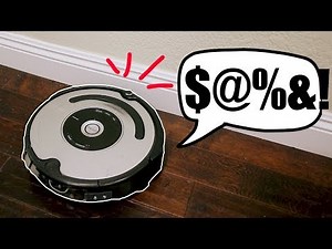 Screaming Roomba realized: Robot Vacuum curses every time it hits an obstacle