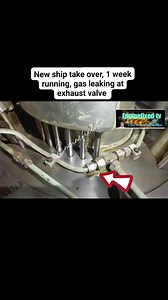 8.5K views · 54 reactions | New vessels take over, 1 week running found gas leaking at exhaust valve #fbreelsfypシ゚viralfbreelsfypシ゚viral #enginefixed #enginefixedtv #marinengineerslifeonboard #hepemakinista #containershipslife #followformorecontent #trindingreels | EngineFixed - All Marine & Auto Engine | Facebook