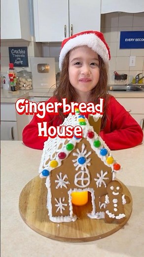 🏠GINGERBREAD HOUSE BY CHEF LIS | FOOD VIDEOS FOR KIDS AND ADULTS