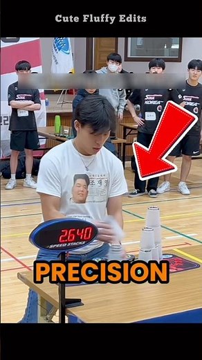 Fastest Cup Stacking MOMENTS! 😱