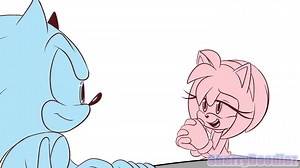 Sherry on Instagram: "Amy's got her priorities straight🤭💙💗 Such a fun takeover this year! The best by far imo (not because of all the shippy content uwu). Definitely gonna hit some of the better clips, this was just all I could get done in a short amount of time. But it's cookin! #sonictwittertakeover #sonamy"