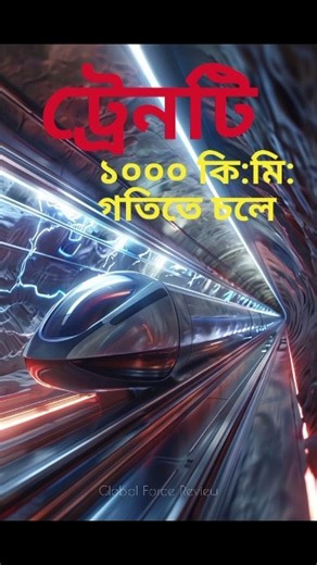 বিমানের গতিতে Hyperloop ট্রেন!