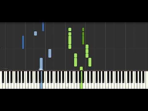 Andrew Lloyd Webber Benjamin Calypso from Joseph [Piano Tutorial] Synthesia